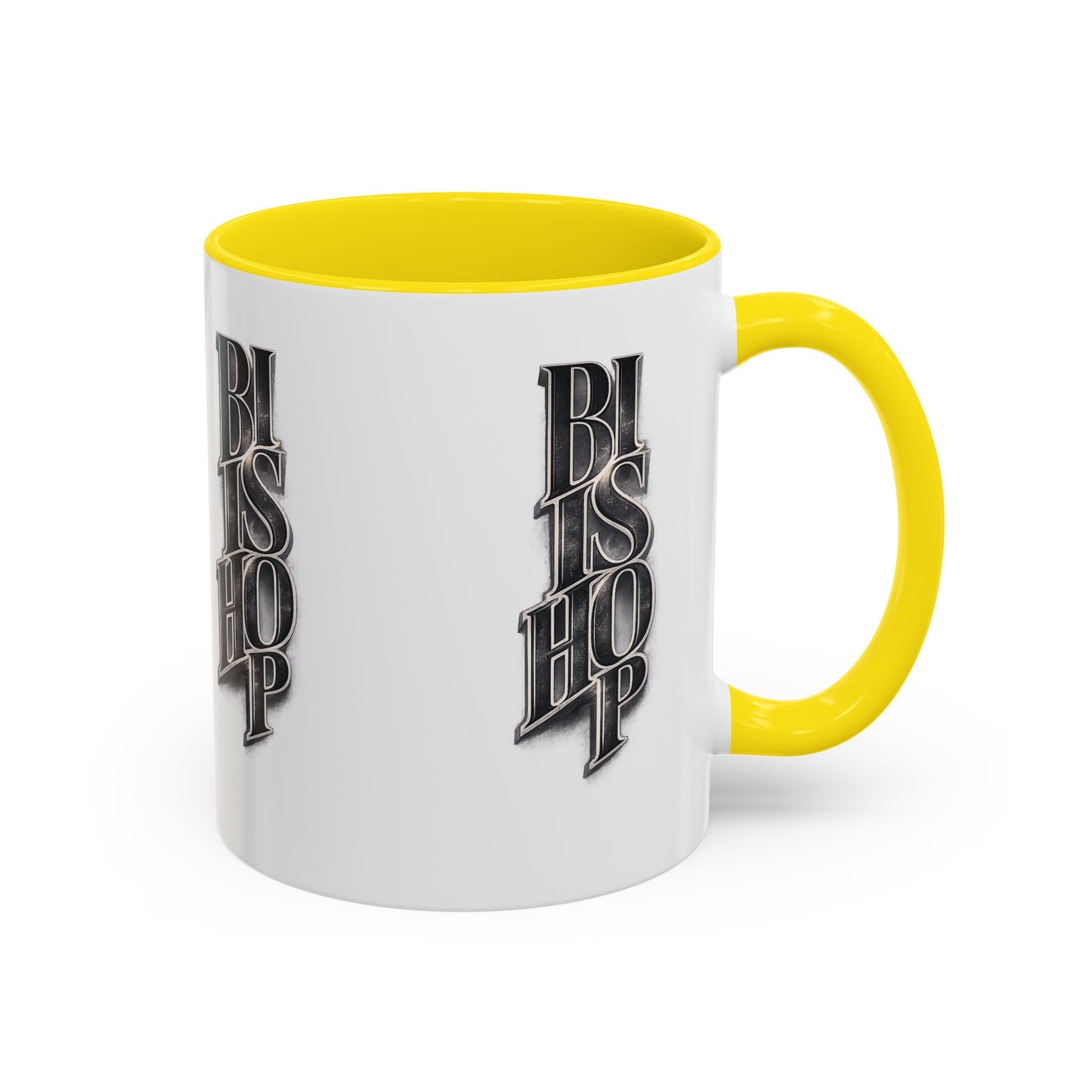 Bishop Vertical Logo Accent Coffee Mug — 11/15oz