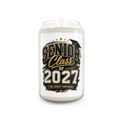 Senior Class of 2027 Scented Soy Candle – Graduation Gift Jar (13.75oz)
