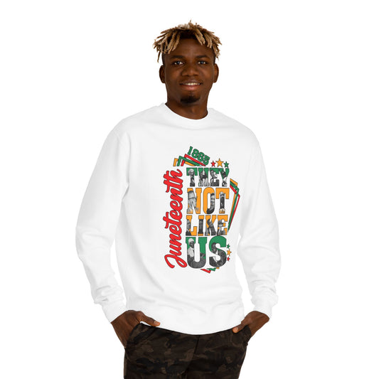 Juneteenth 'They Not Like Us' Crewneck Sweatshirt
