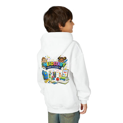 Head Start Kids Hoodie – 'Ready to Learn' Back-to-School Youth Sweatshirt