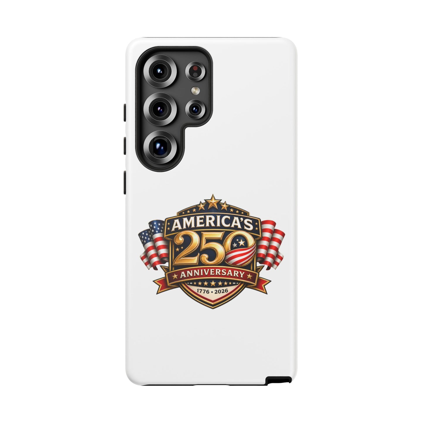 25th Anniversary Patriotic Phone Case — America’s Celebration Design