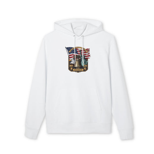 Liberty Bell Anniversary Hoodie — American Flag & Statue of Liberty Design