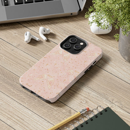 Faith & Grace Angels Phone Case | Christian floral iPhone Case
