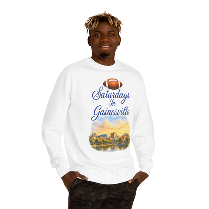 Saturdays in Gainesville Sweatshirt — Football City Skyline Crewneck