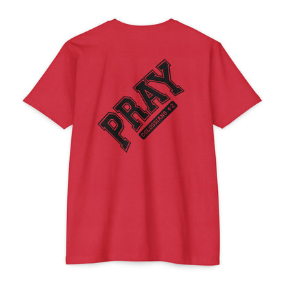 Pray Colossians 4:2 Christian T-Shirt — Faith Prayer Tee