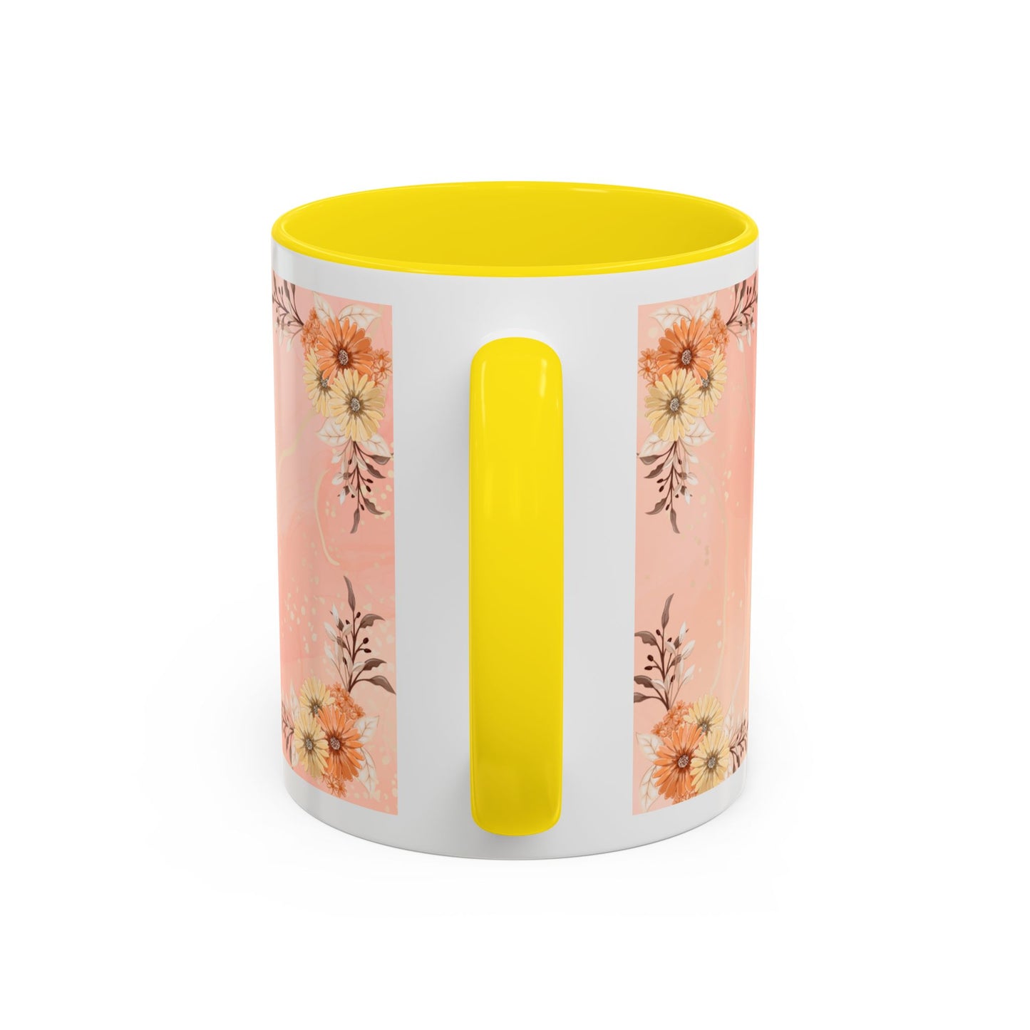 Mom Floral Accent Coffee Mug – Pink Butterfly Mother's Day Gift (11/15oz)