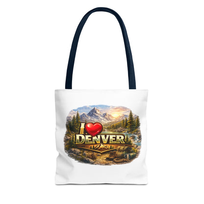 I  Denver Scenic Tote Bag — Colorado Mountain Travel Souvenir