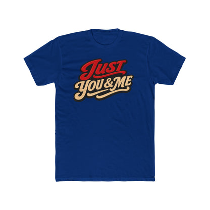 Just You & Me Graphic Tee — Retro Couples Love Shirt