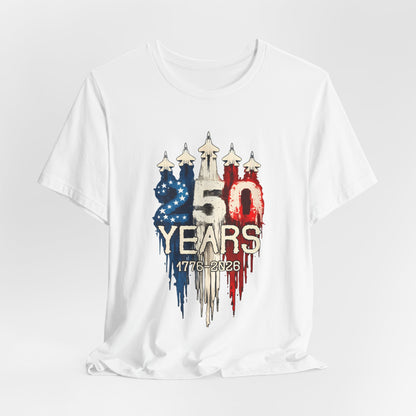 Independence 250th Anniversary Tee — "250 Years 1776–2026" Patriotic T-Shirt