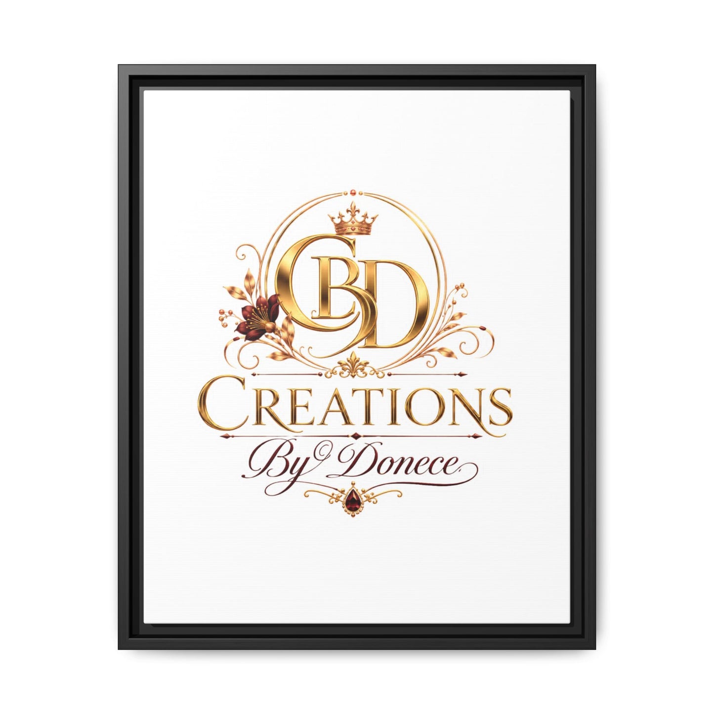 Creations By Donece — Framed Matte Canvas Wall Art