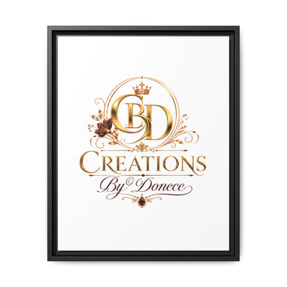 Creations By Donece — Framed Matte Canvas Wall Art