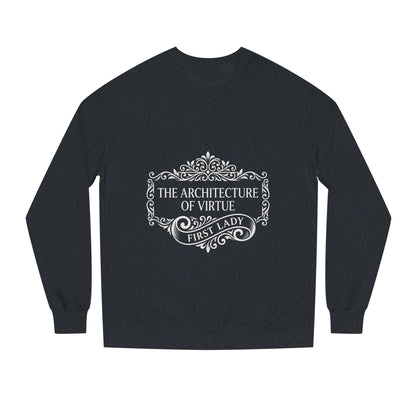 Sweatshirt — "The Architecture of Virtue" First Lady Graphic Crewneck