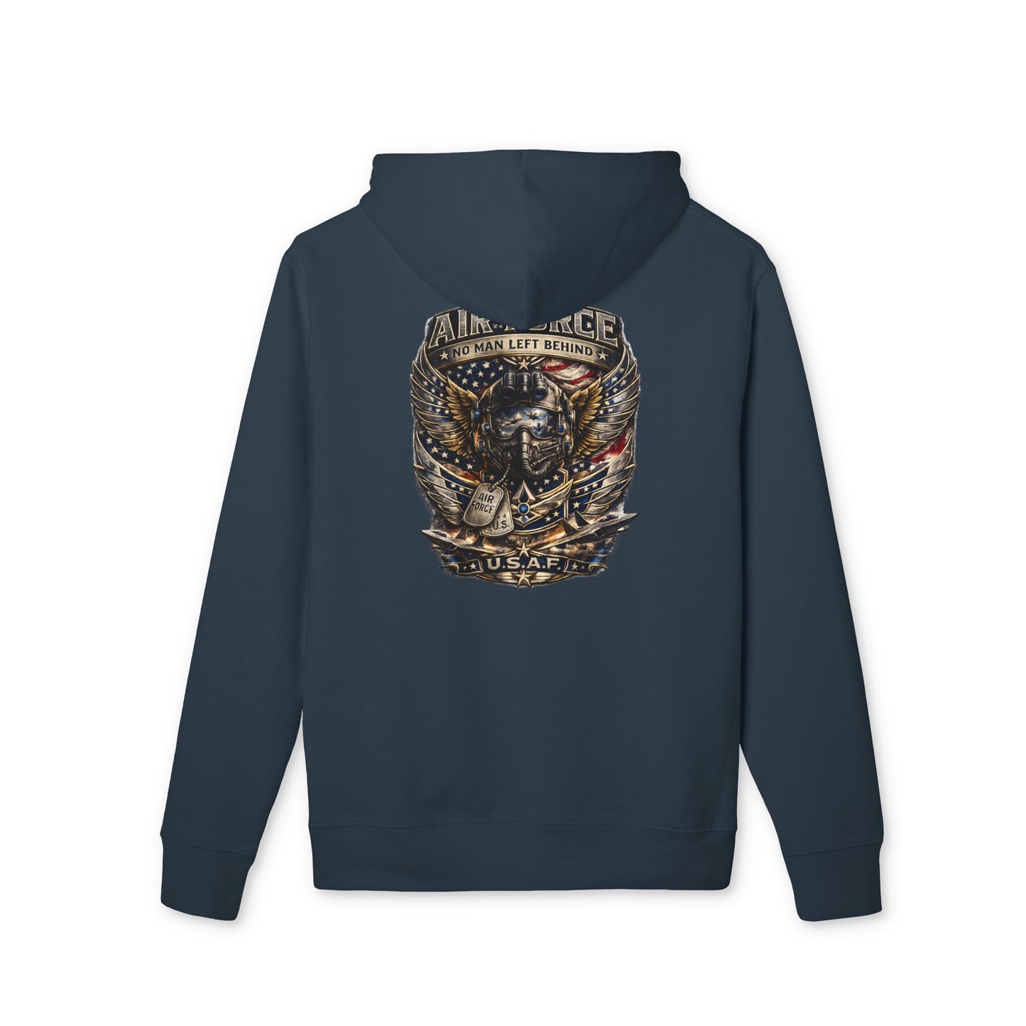 Military Eagle Graphic Hoodie — 'All Gave Some, Some Gave All' Veteran Tribute