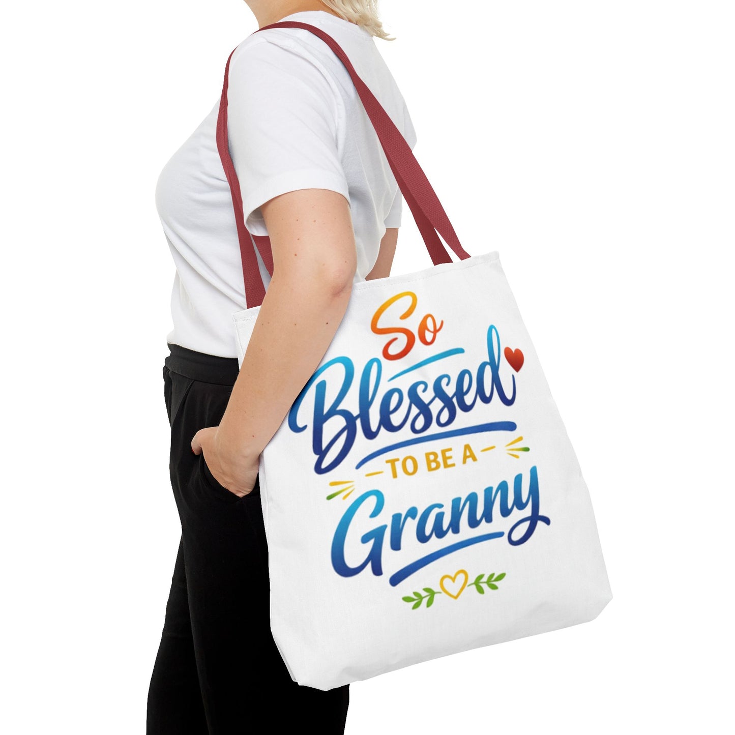 So Blessed to Be a Granny Tote Bag — Gift Tote for New Grandmothers