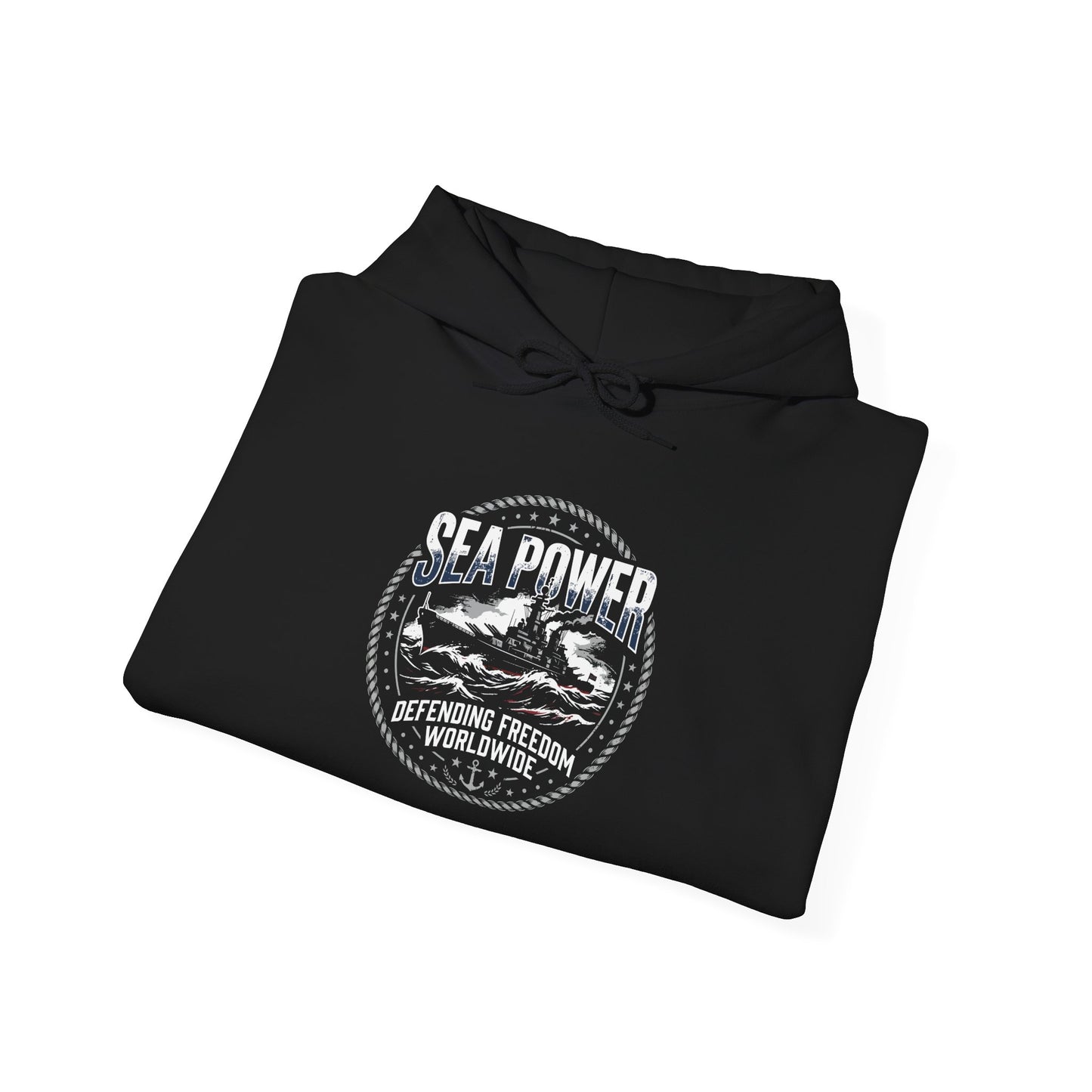 Sea Power: Defending Freedom Worldwide Hoodie
