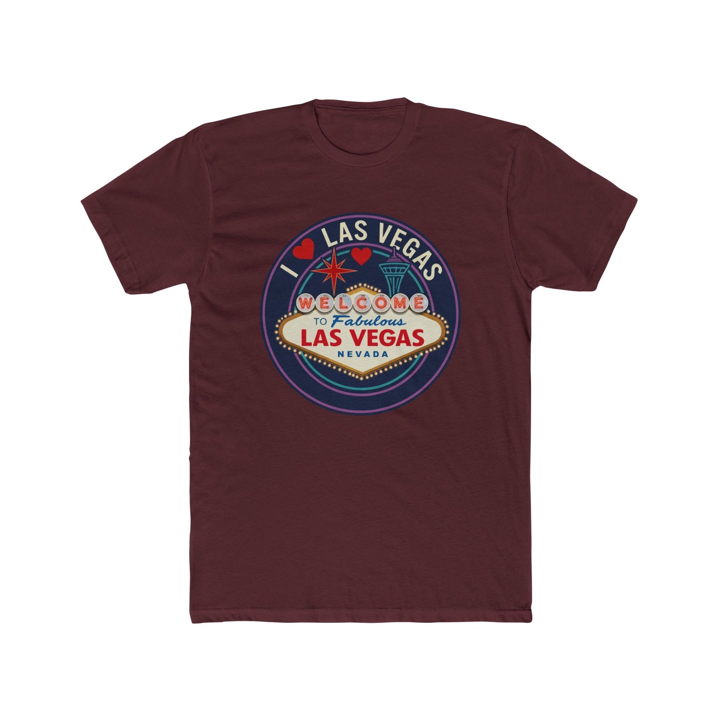 Las Vegas Retro Sign T-Shirt — Welcome to Fabulous Las Vegas Graphic Tee