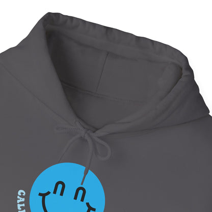 Calm Mind Healthy Body Smiley Hoodie