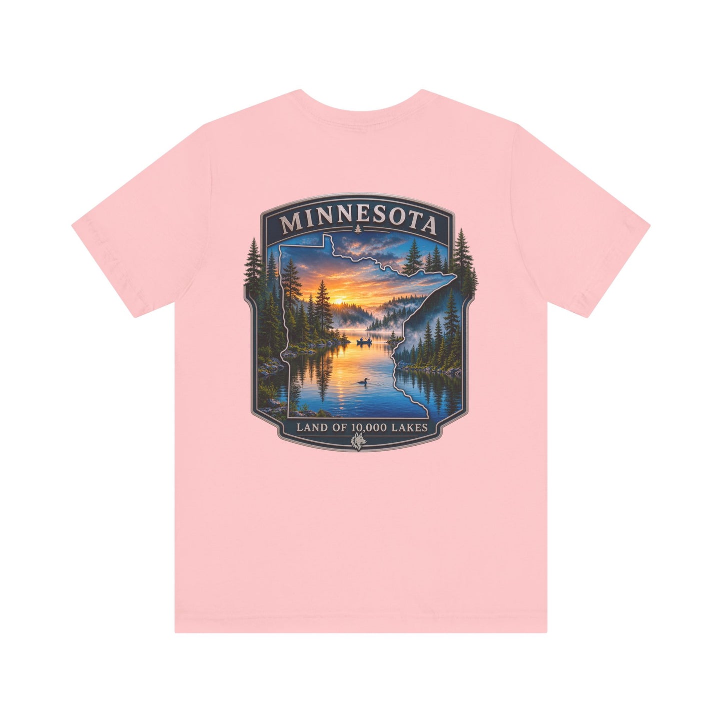 Minnesota Lakes Sunset T‑Shirt