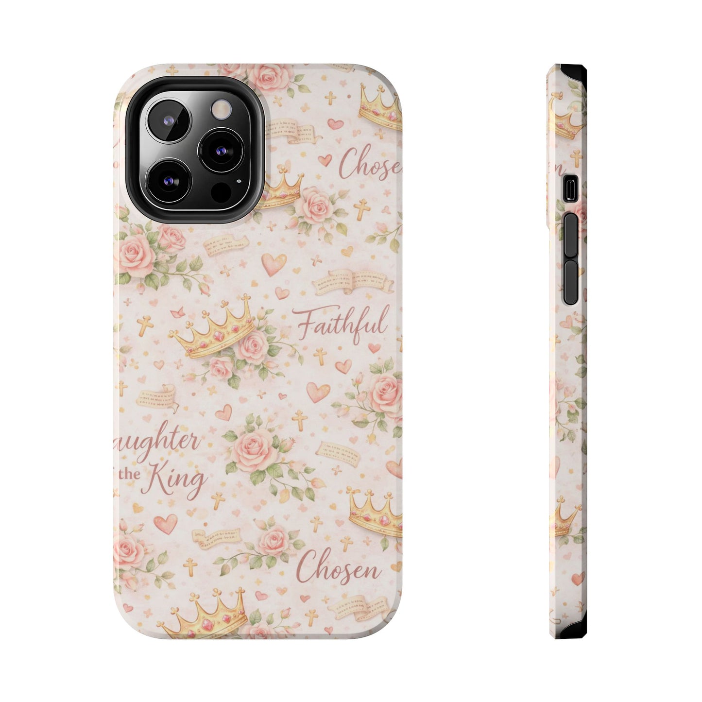 Daughter Of The King Phone Case | Christian Floral iPhone Case