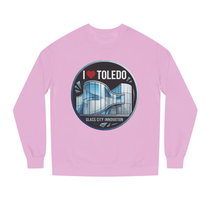 I  Toledo Glass City Sweatshirt — Toledo Skyline Crewneck