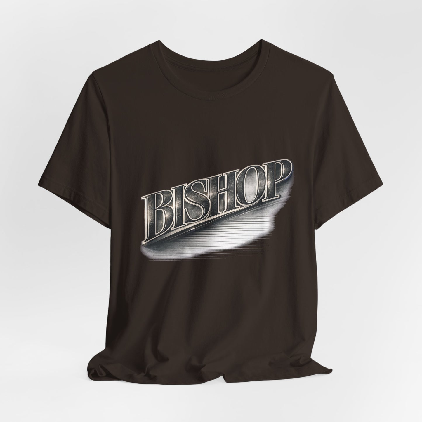 Bishop Retro Chrome Logo T‑Shirt