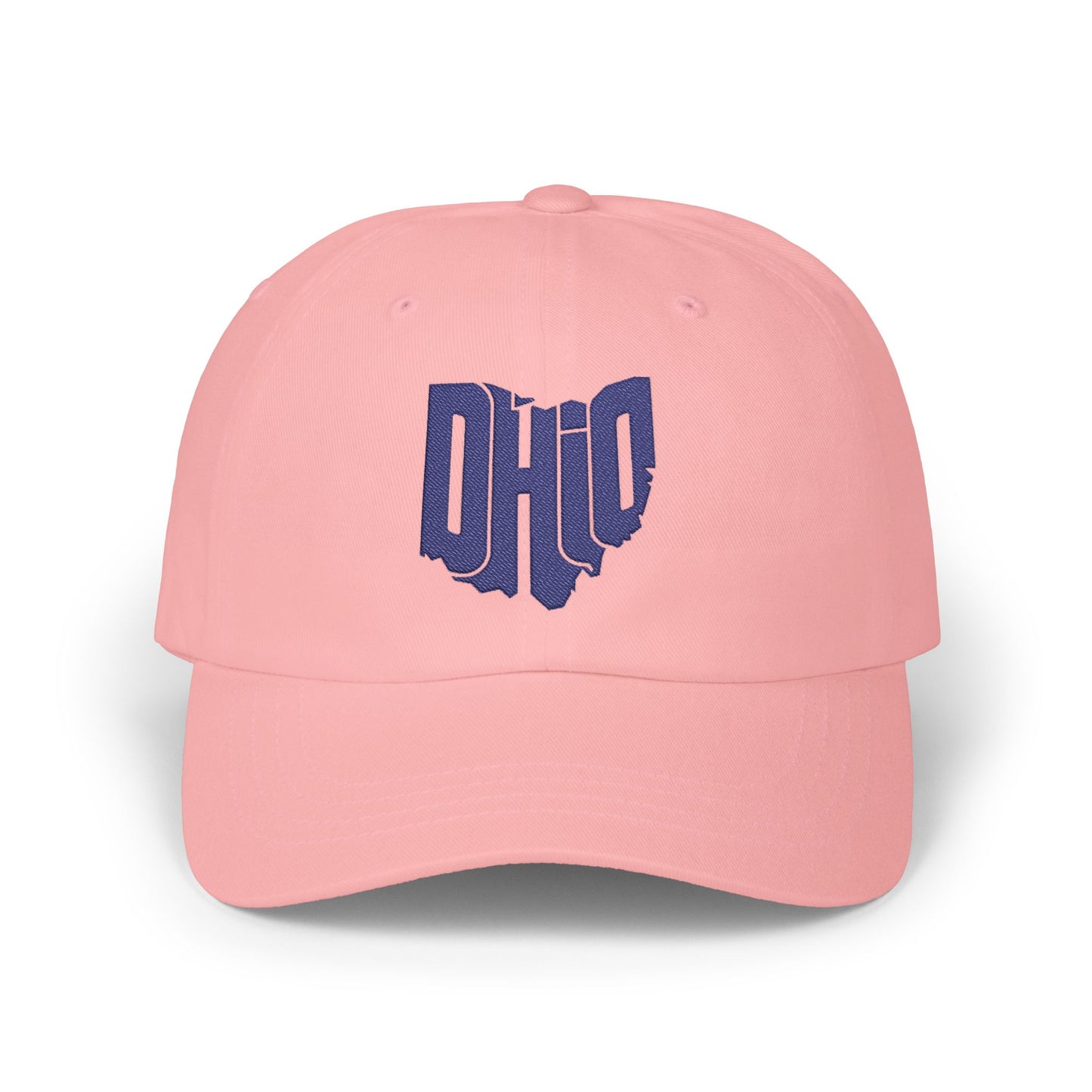 Ohio Outline Dad Cap – Classic Embroidered State Hat