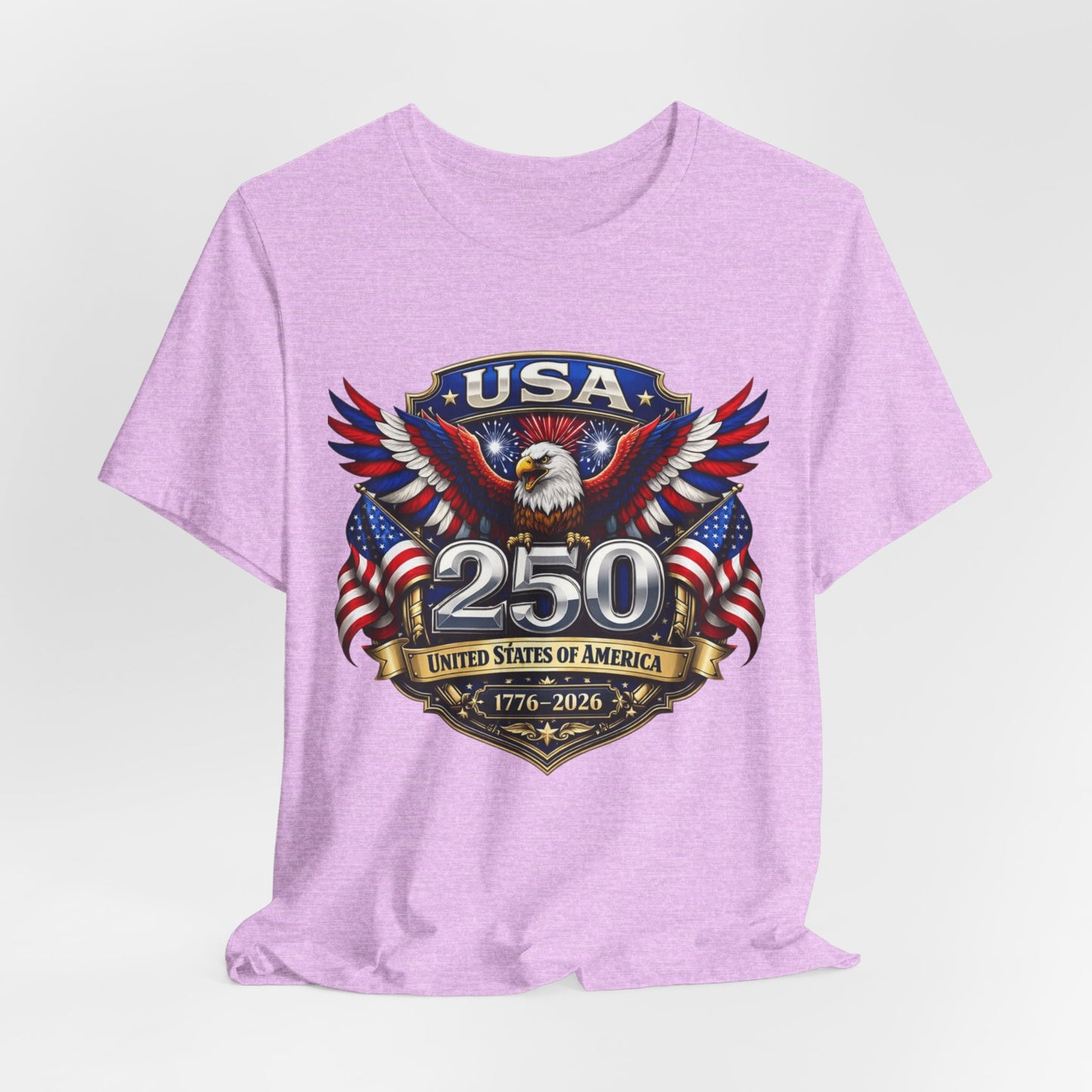 USA 250th Eagle T-Shirt — 1776–2026 Patriotic American Independence Tee