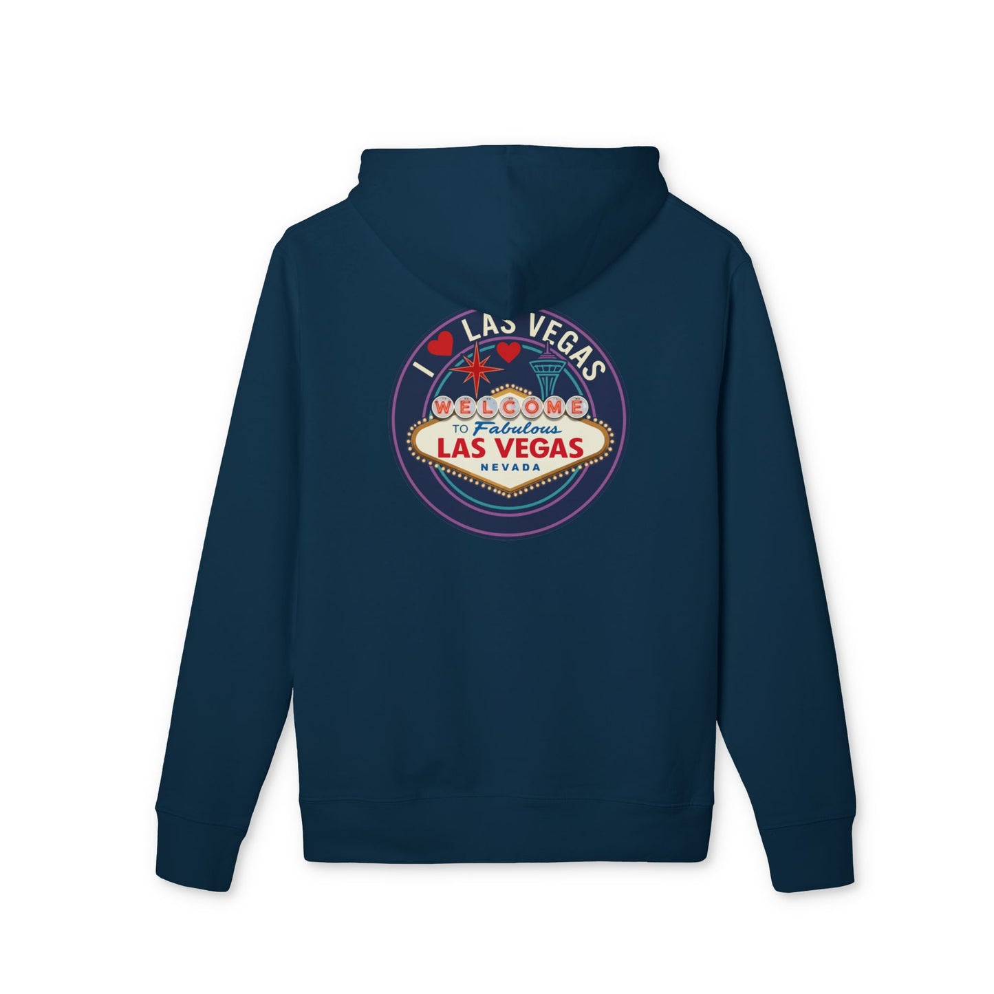 Las Vegas Sign Hoodie — Retro Welcome to Las Vegas Pullover