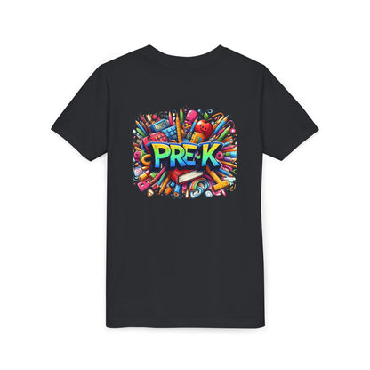 PRE-K Kids Tee — Colorful Back-to-School Pre-K Shirt for Preschoolers