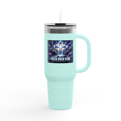 Faith Over Fear 40oz I Stainless Steel Tumbler