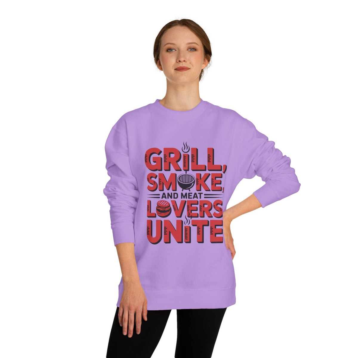 Grill, Smoke, and Meat Lovers Unite Sweatshirt
