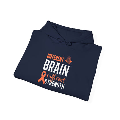 Different Brain Different Strength Hoodie