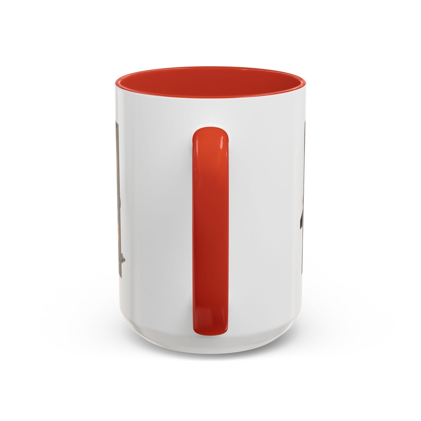 New York Skyline Accent Coffee Mug — Empire State Sunset Scene (11/15oz)