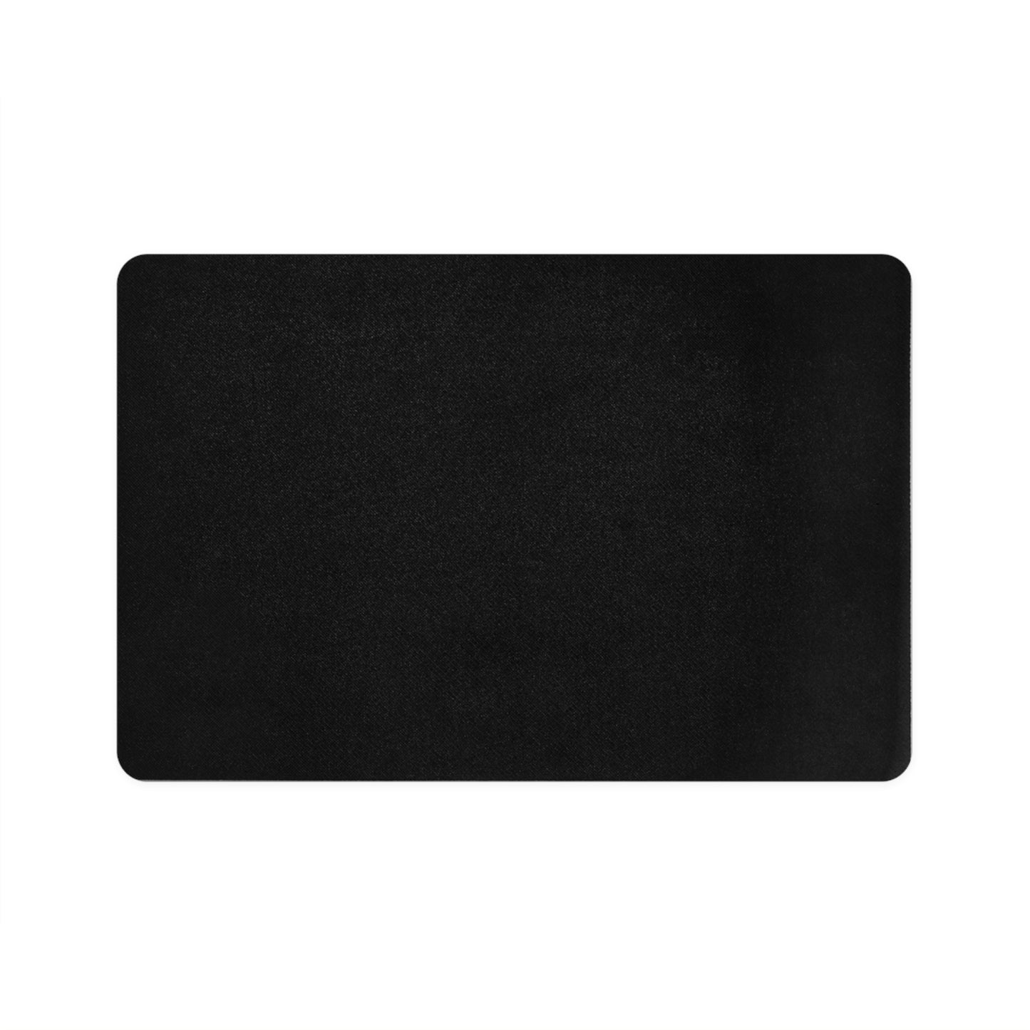 Chow Hound Dog Food Mat — Cute Paw Prints & Bowls Pet Feeding Placemat (12x18)