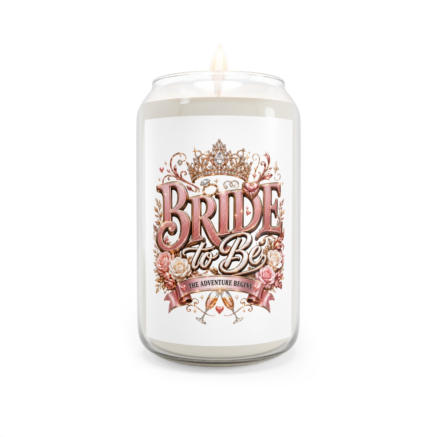 Bride-to-Be Scented Soy Candle — 13.75 oz Bridal Shower Favor
