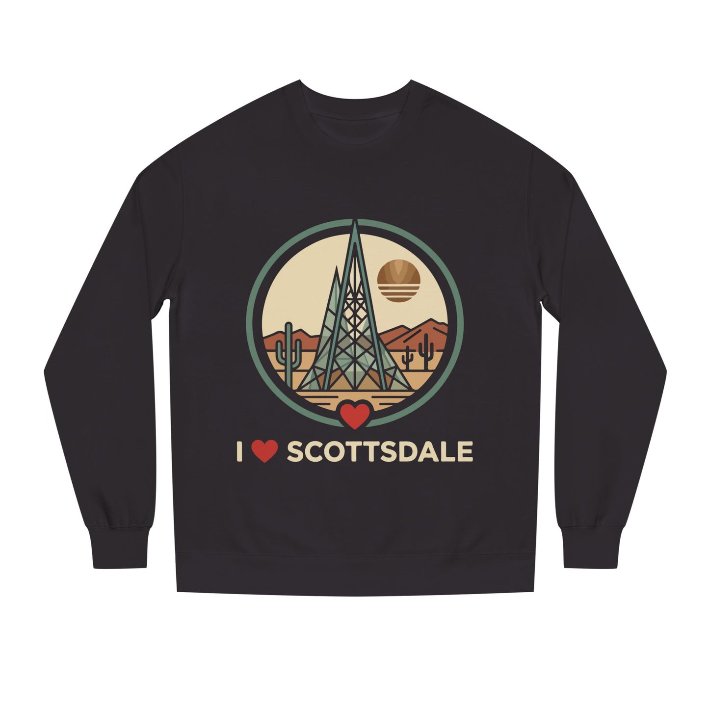 I  Scottsdale Sweatshirt — Desert Retro Crewneck
