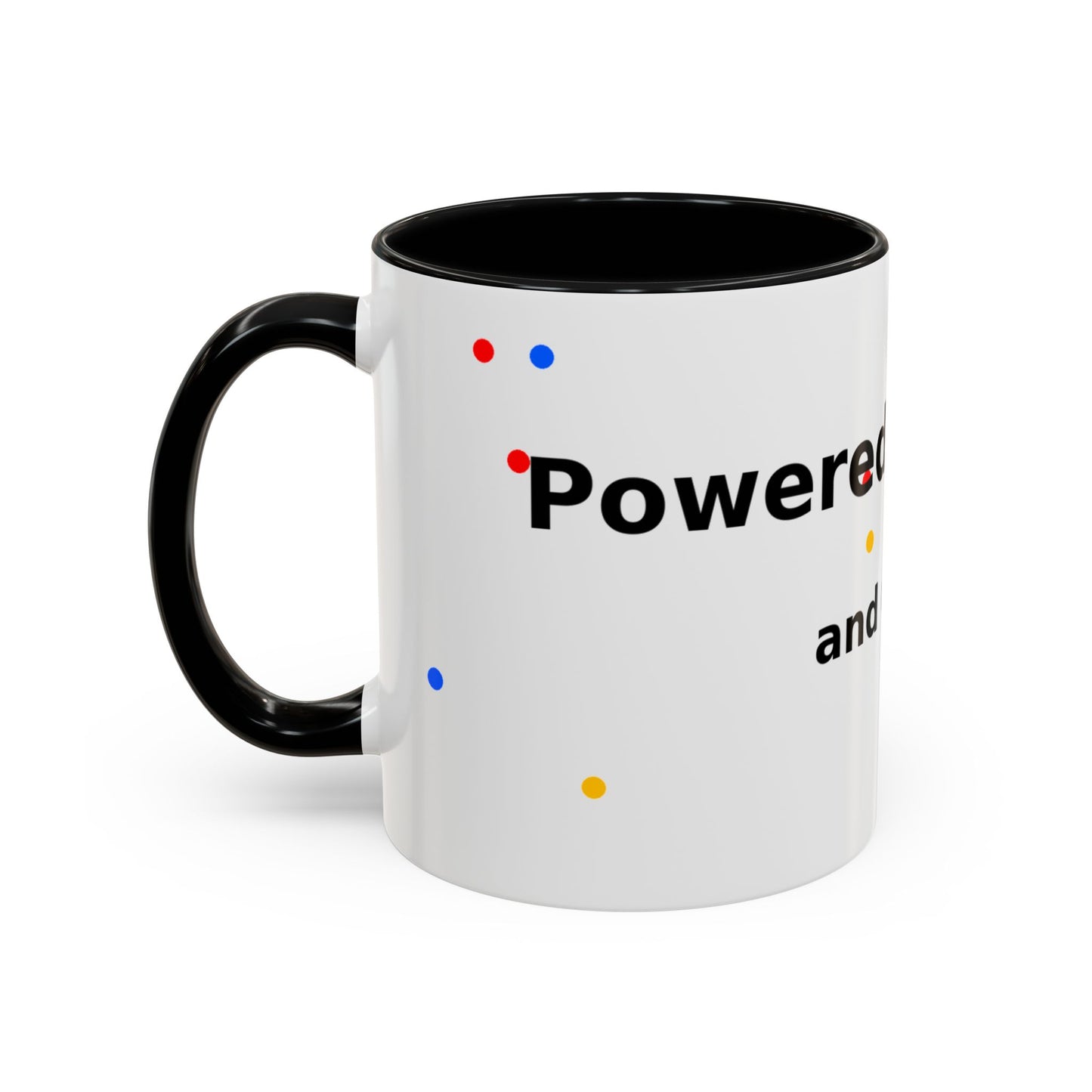 ADHD and Coffee Accent Mug — Funny Neurodivergent Gift (11/15oz)
