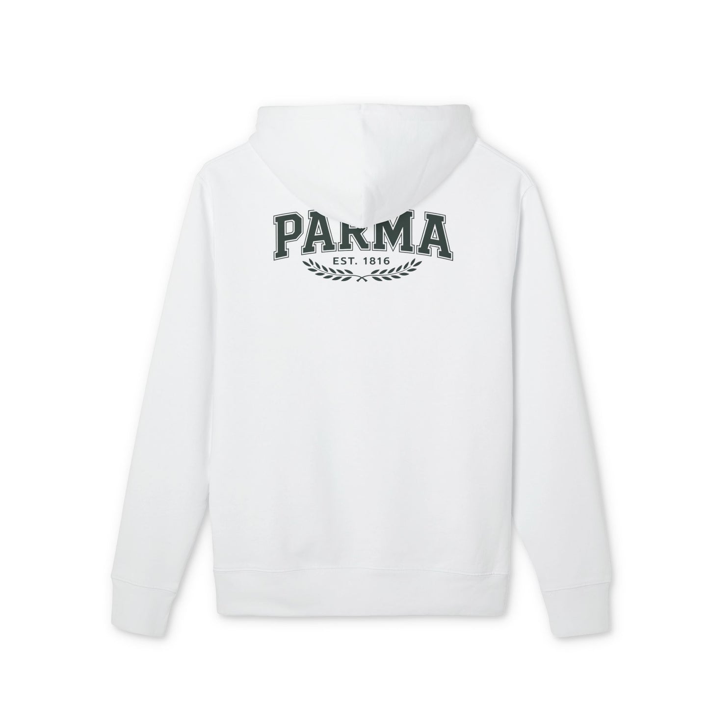 Parma Vintage Logo Hoodie — EST. 1816 Collegiate Sweatshirt