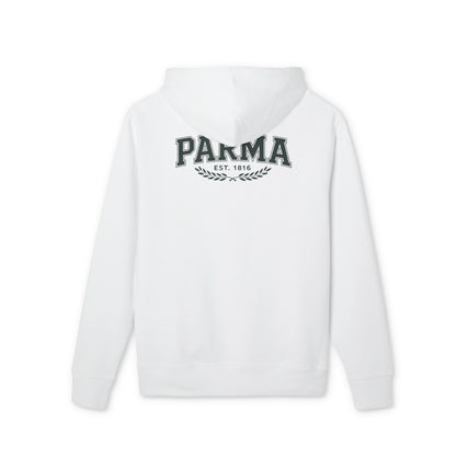 Parma Vintage Logo Hoodie — EST. 1816 Collegiate Sweatshirt