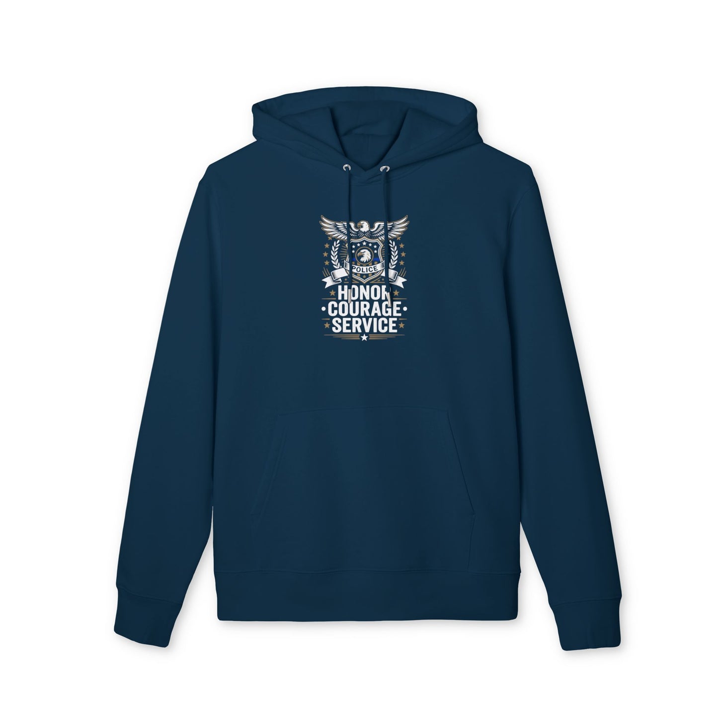 Honor Courage Service Police Hoodie