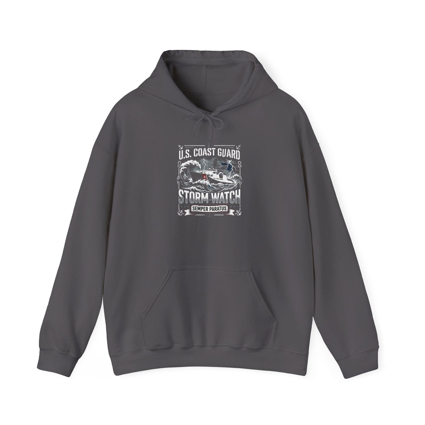 U.S. Coast Guard Storm Watch Semper Paratus Hoodie