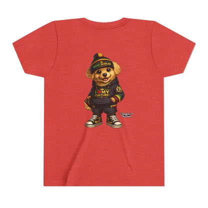 Youth Bear Graphic Tee – "I Love My Culture" Urban Streetwear