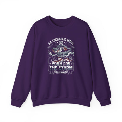 U.S Coast Guard Rescue Born for the Storm Sweatshirt