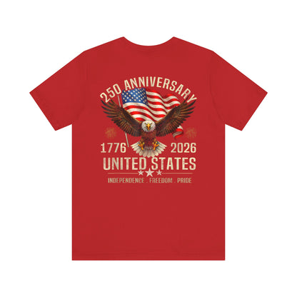 250th Anniversary United States Eagle T-Shirt – 1776–2026 Patriotic Tee