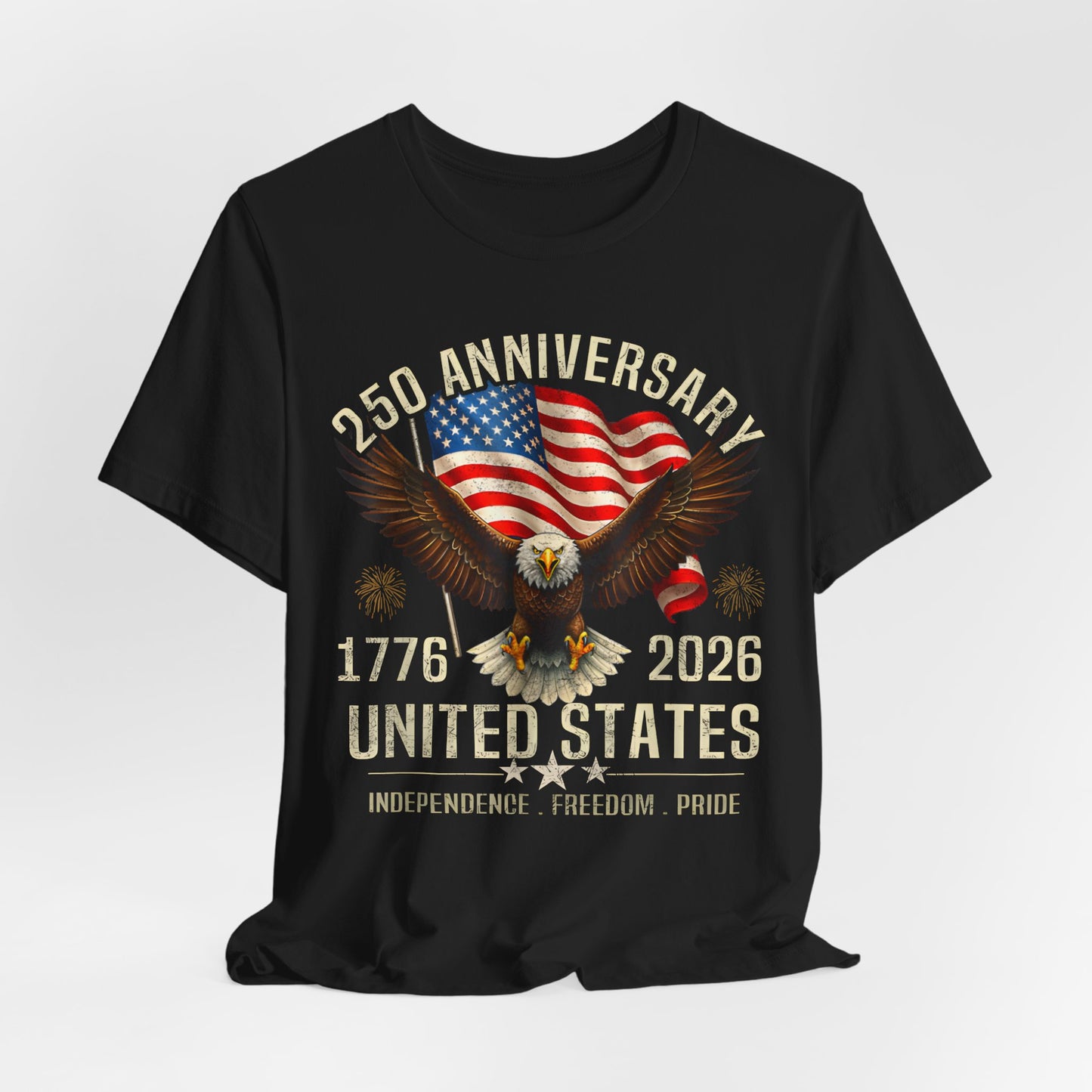 250th Anniversary United States Eagle T-Shirt – 1776–2026 Patriotic Tee