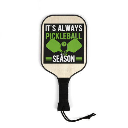 Pickleball Paddles Set - "It's Always Pickleball Season" Paddle & Balls Kit