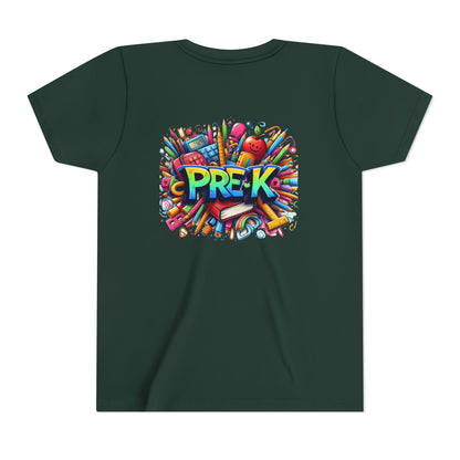 PRE-K Kids Tee — Colorful Back-to-School Pre-K Shirt for Preschoolers
