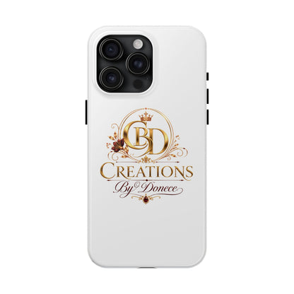 BD Creations By Donece Elegant Logo Tough Phone Case — Protective iPhone Cover