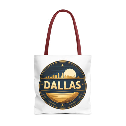 Dallas Skyline Circle Tote