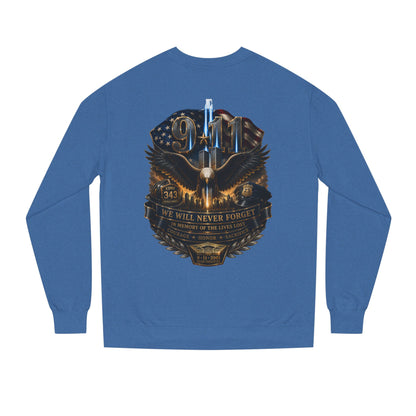 9/11 Memorial Sweatshirt — Never Forget Tribute Crewneck